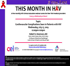 This Month in HIV: Cardiovascular Complications Seen in Patients with HIV